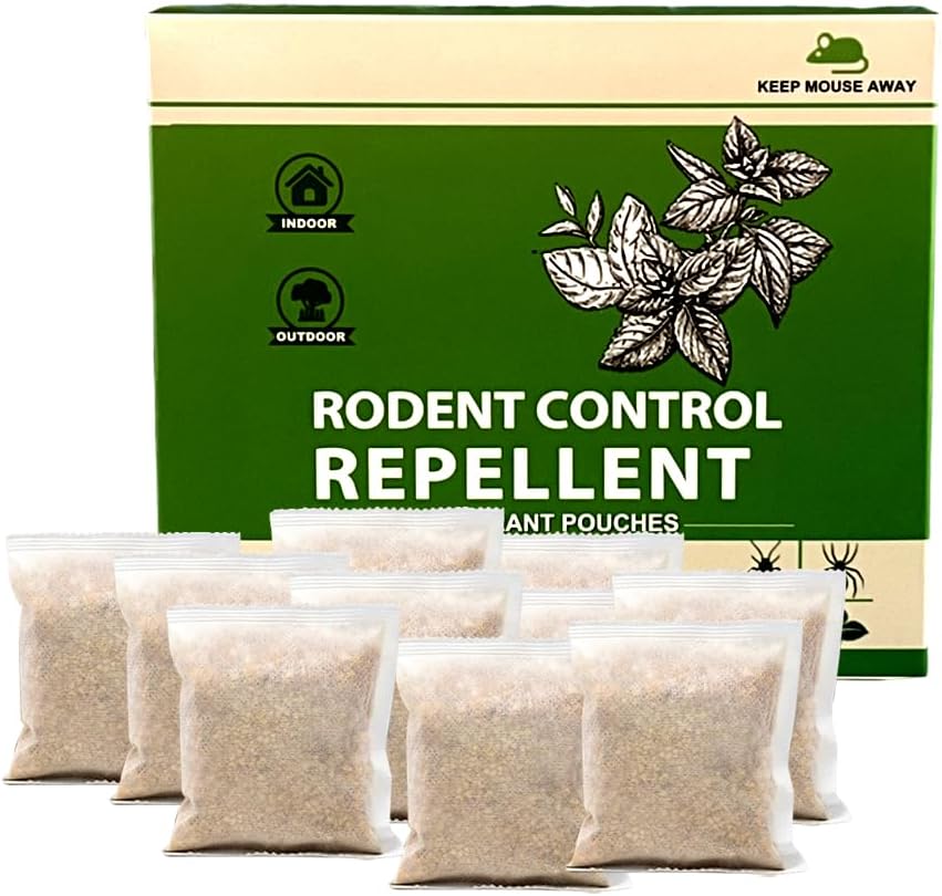 LAVANOVA Peppermint Mice Repellent for Safe, Effective Control
