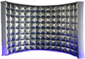 SAYOK Inflatable Silver Photo Booth Wall for Events and Parties