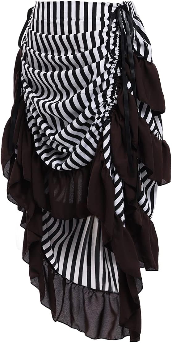Victorian Steampunk Skirt for Women - Perfect Pirate Costume