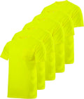 JORESTECH Pack of 5 Short Sleeve T-Shirts - Moisture-Wicking Comfort