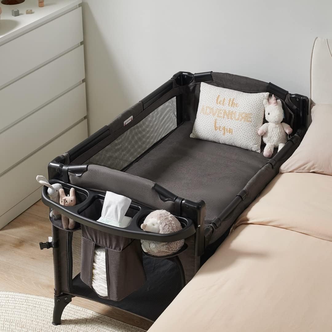 BEKA 4 in 1 Baby Bassinet Bedside Sleeper for Newborns