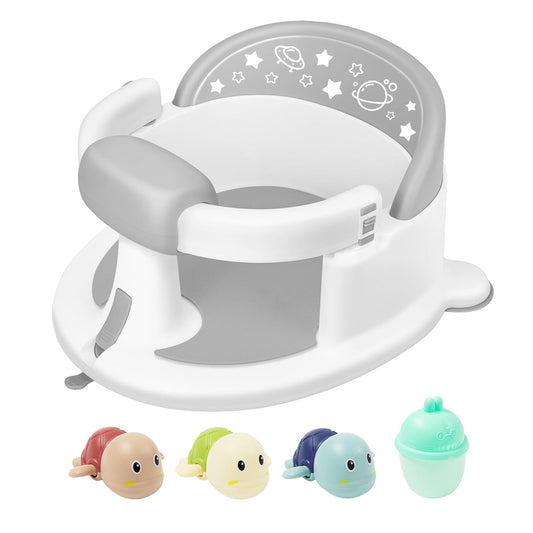 Baby Bath Seat for Infants 6 Months & Up, Safe Toddler Chair