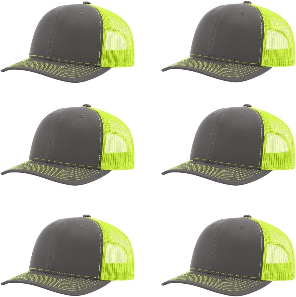 Richardson 112 Classic Six-Panel Adjustable Snapback Trucker Cap