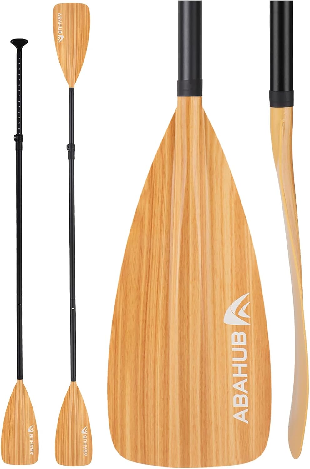 Abahub SUP Paddle - Adjustable 3 Piece Lightweight Oars