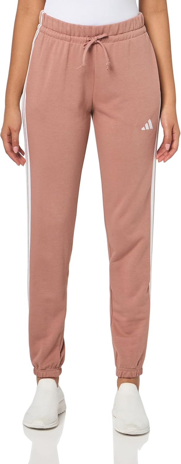 adidas Women's Essentials 3-Stripes Cuffed Pants for Comfort