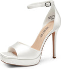 DREAM PAIRS Women's Stiletto High Heels Platform Ankle (Style TV8D)