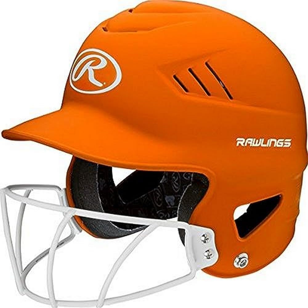 Rawlings COOLFLO Batting Helmet with Facemask for Fastpitch
