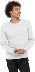 Hanes Men's Essentials Long-Sleeve T-Shirt, 2-Pack - Reliable Cotton