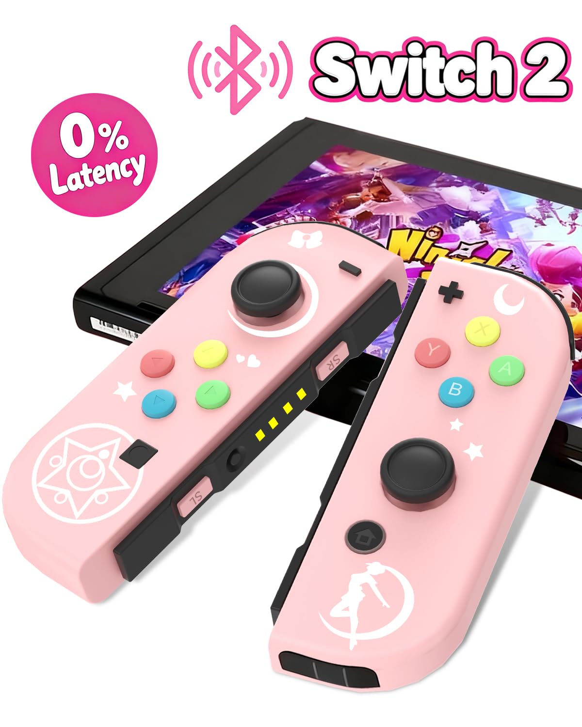 ZEULKEX Wireless Switch Controller with Hall-Effect Joysticks