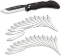 OUTDOOR EDGE 3.5 in Onyx EDC Pocket Knife - Replaceable Blades