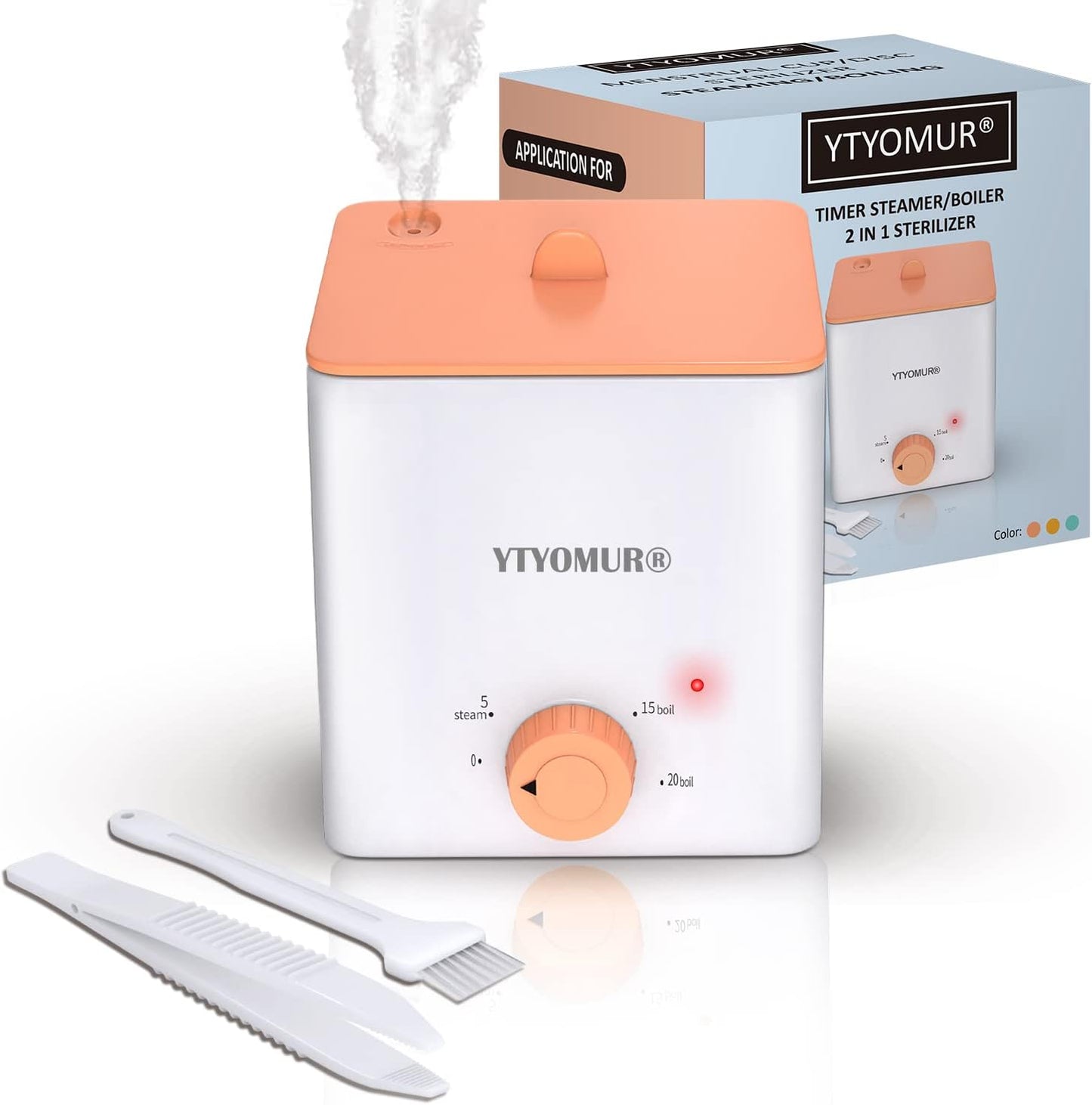2-in-1 Menstrual Care Tool: Sterilizer & Cleaner