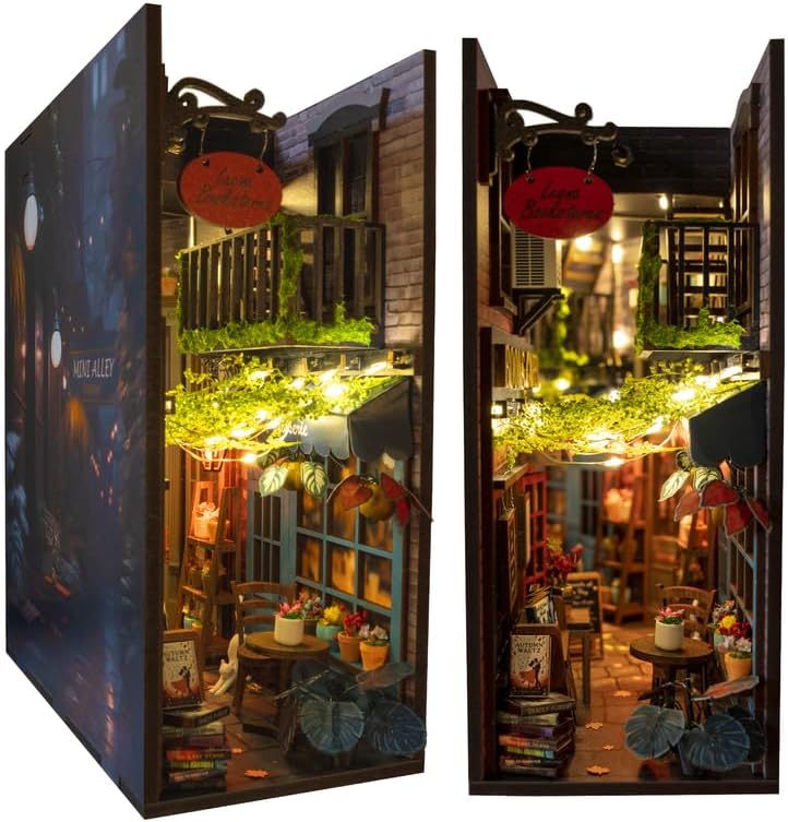 Book Nook DIY Kit - Dreamy Miniature House for Creative Minds