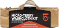 Micro-Terry Washcloth Kit for Travel - Compact, Quick Dry Cloths