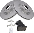 Front Brake Pad & Rotor Kit Compatible with 2016-2018 Cadillac CT6