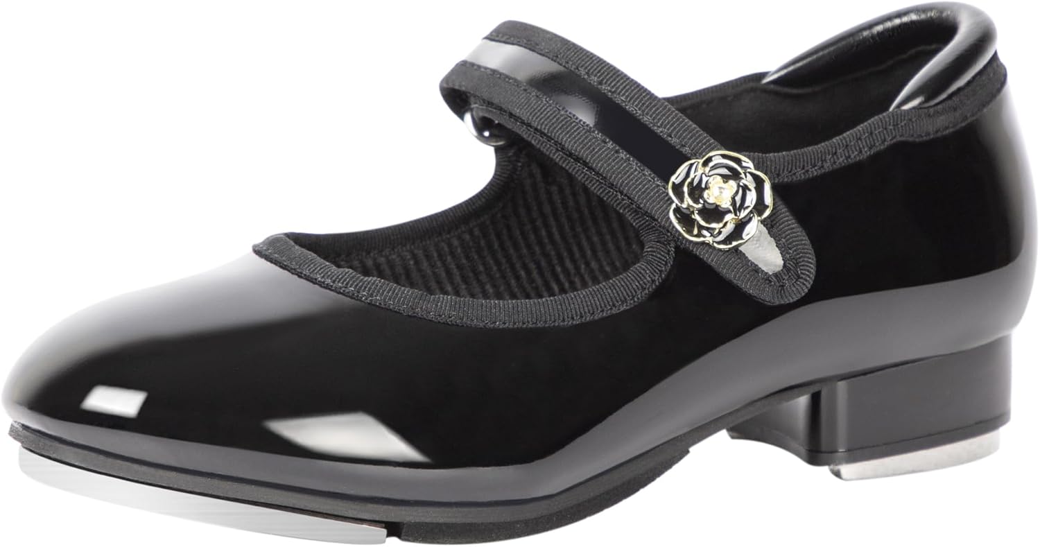 Linodes Easy Strap Tap Shoe Dance Flats for Kids - Comfort & Style