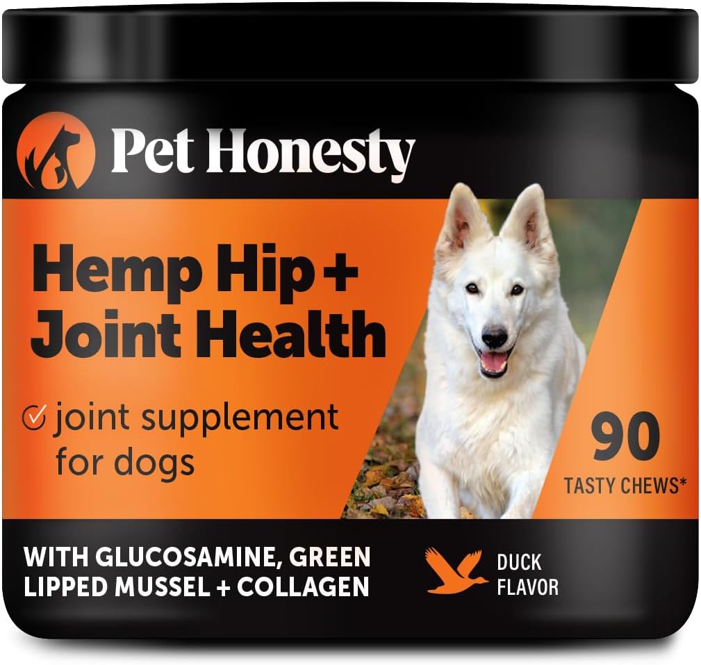 Hemp Hip & Joint Supplement for Dogs - Supports Mobility & Comfort