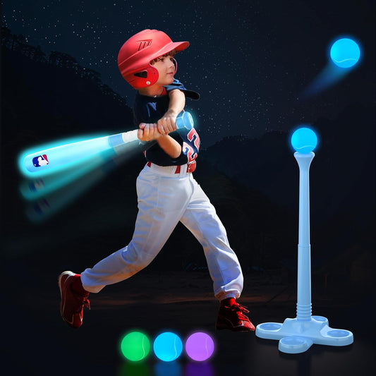 Glow-in-the-Dark Toddler Tee Ball Set