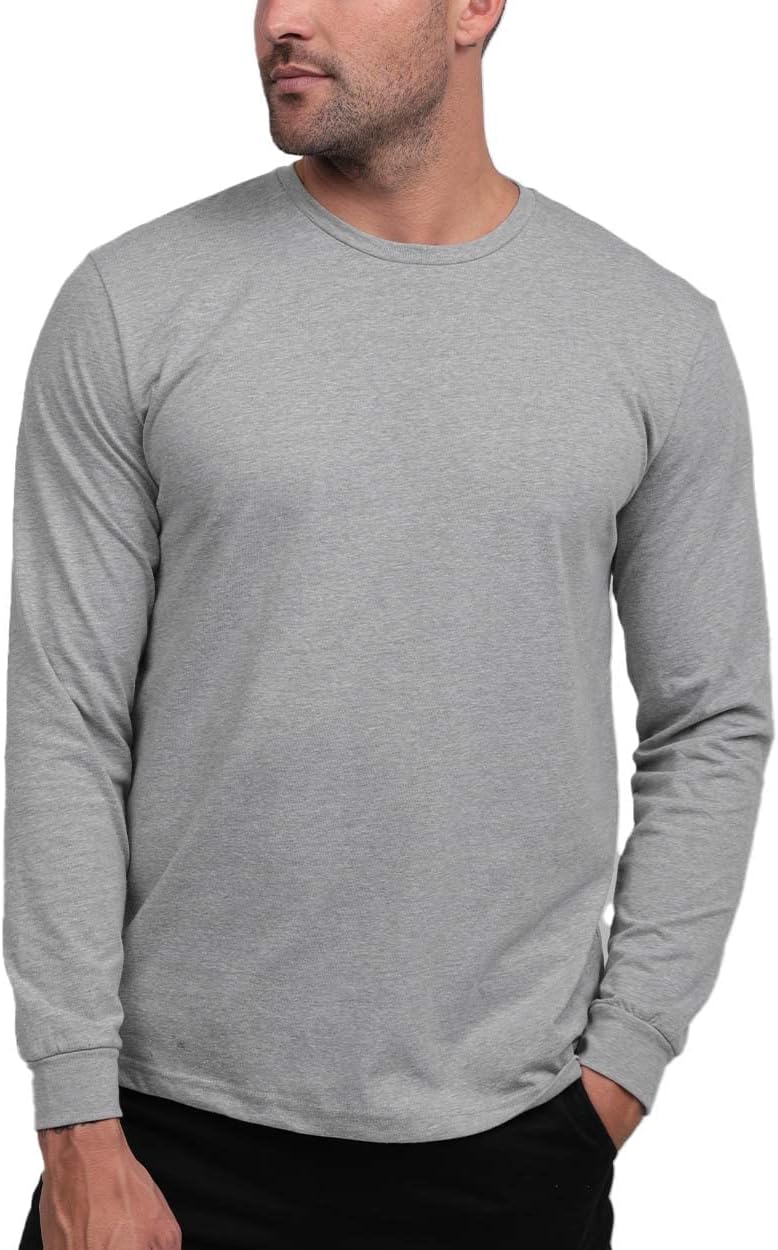 INTO THE AM Long Sleeve Tee Shirts for Men - Premium Quality