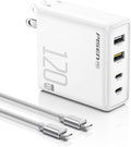 PISEN 120W USB C Charger - 4-Port GaN Fast Charging