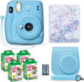 Fujifilm Instax Mini 11 Instant Camera Sky Blue Bundle - Fun, Easy