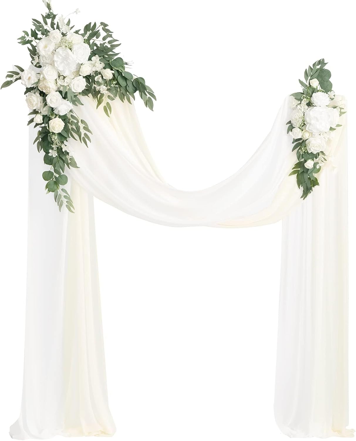 Artificial Wedding Arch Flowers Kit for Elegant Decor