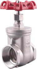 GOVALVE Heavy Duty Gate Valve - 2in NPT Stainless Steel