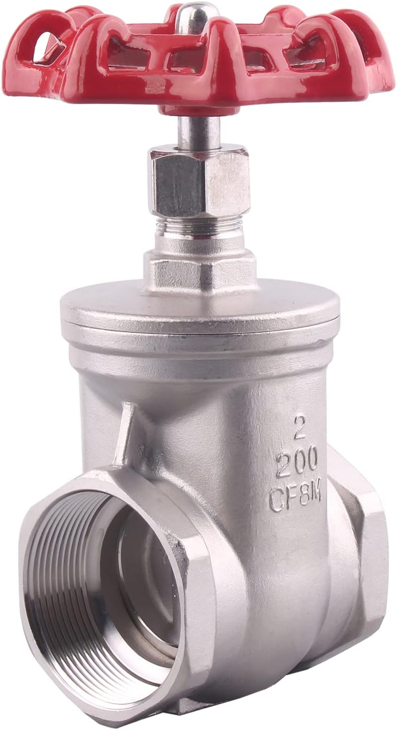 GOVALVE Heavy Duty Gate Valve - 2in NPT Stainless Steel