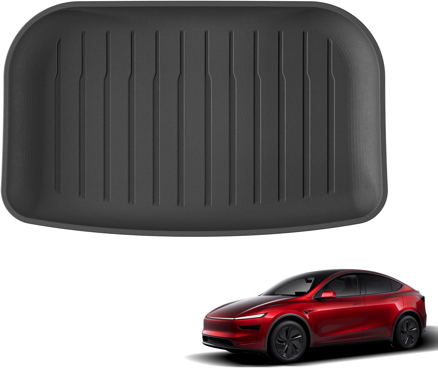 LUCKEASY Rear Trunk Lower Storage Mat for Tesla Model Y