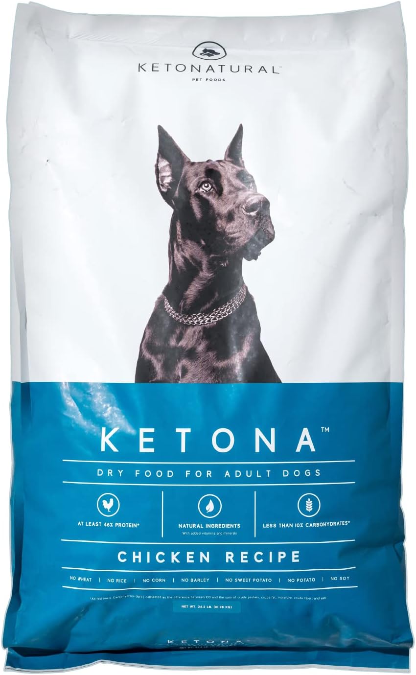 Ketona Chicken Recipe Dry Dog Food: Low Carb, High Protein