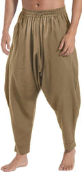 AITFINEISM Men's Aladdin Harem Pants - Comfortable Drop