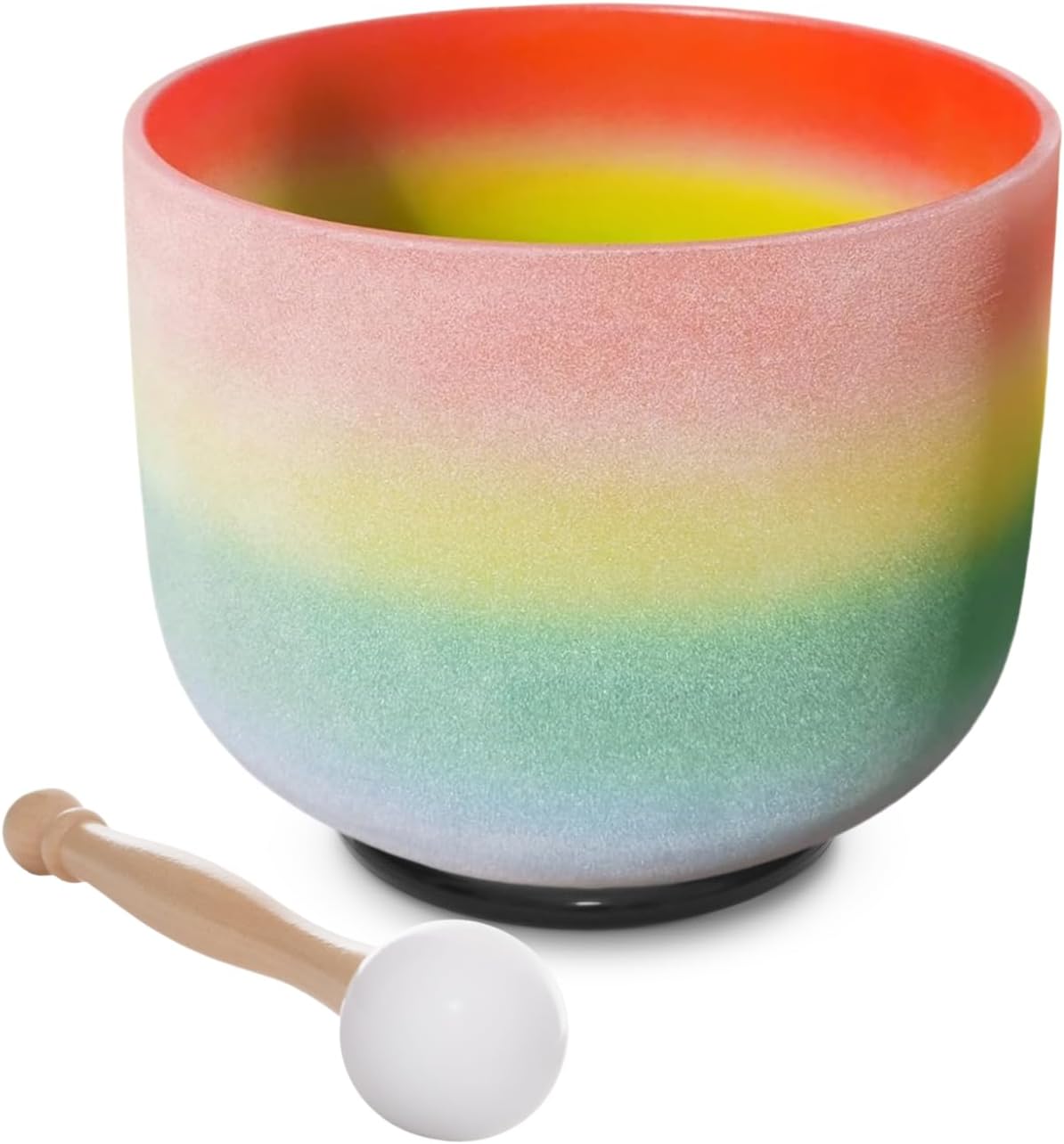 528Hz 8 Inch C Note Crystal Singing Bowl for Sound Healing