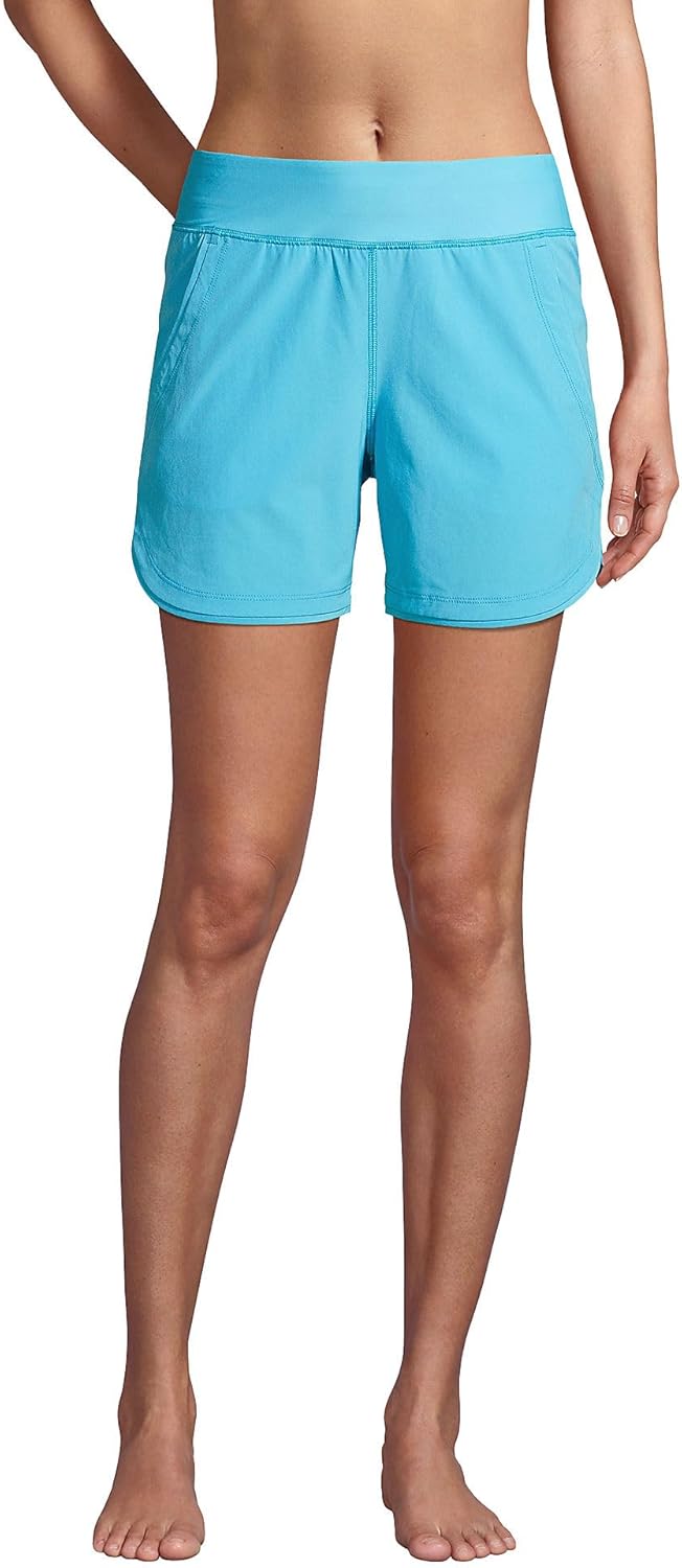 Lands' End Women's 5in Quick Dry Board Shorts for Comfort