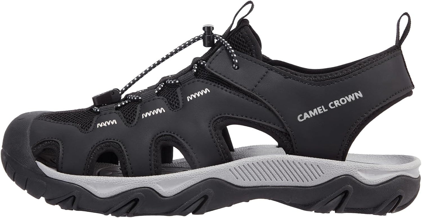 CAMEL CROWN Men's Hiking Sandals for Summer Outdoor Activities