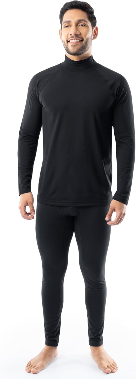 Fruit of the Loom Men's Sueded Jersey Thermal Underwear Set