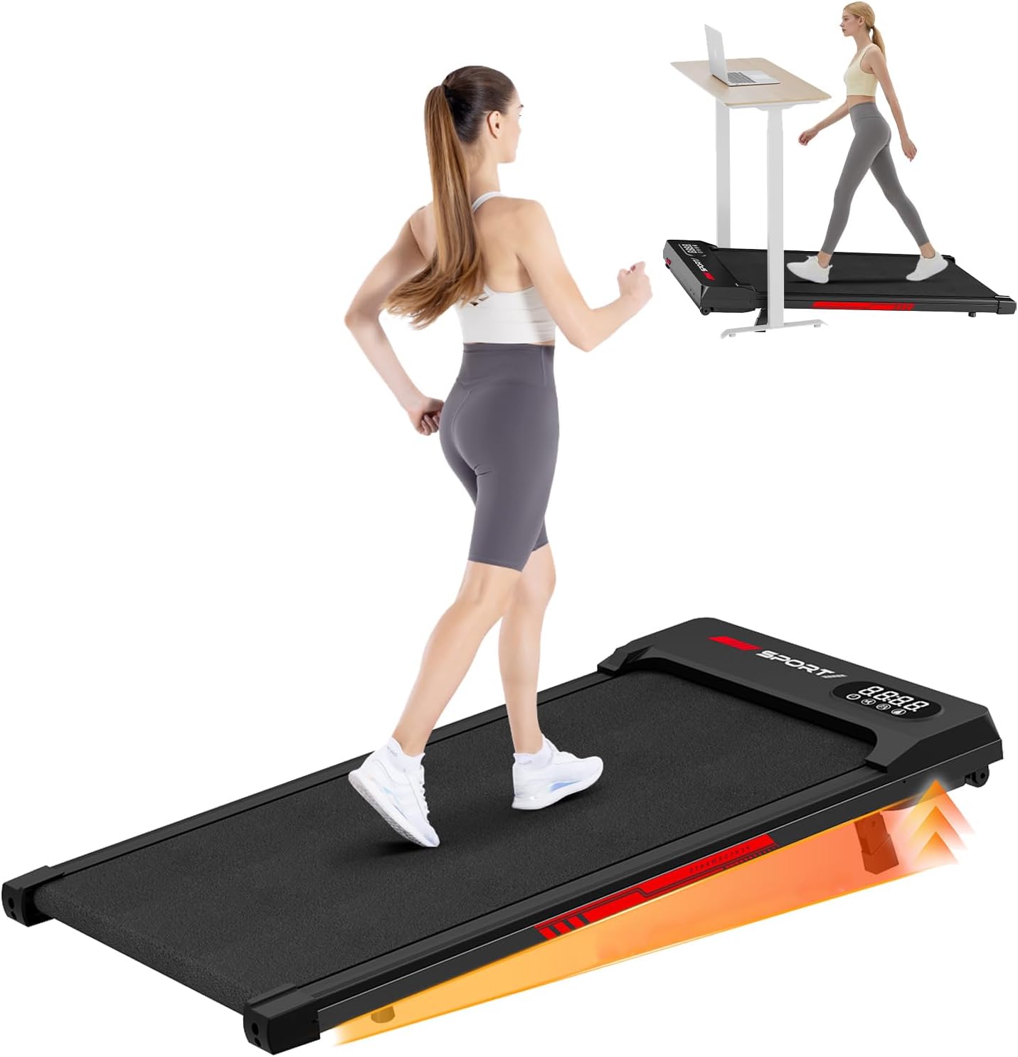 Walking Pad Treadmill for Home & Office - Efficient Exercise