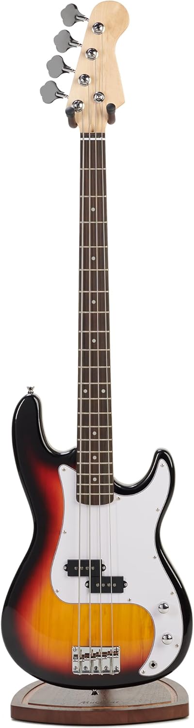 Handcrafted Electric Bass Guitar Stand for Home and Studio