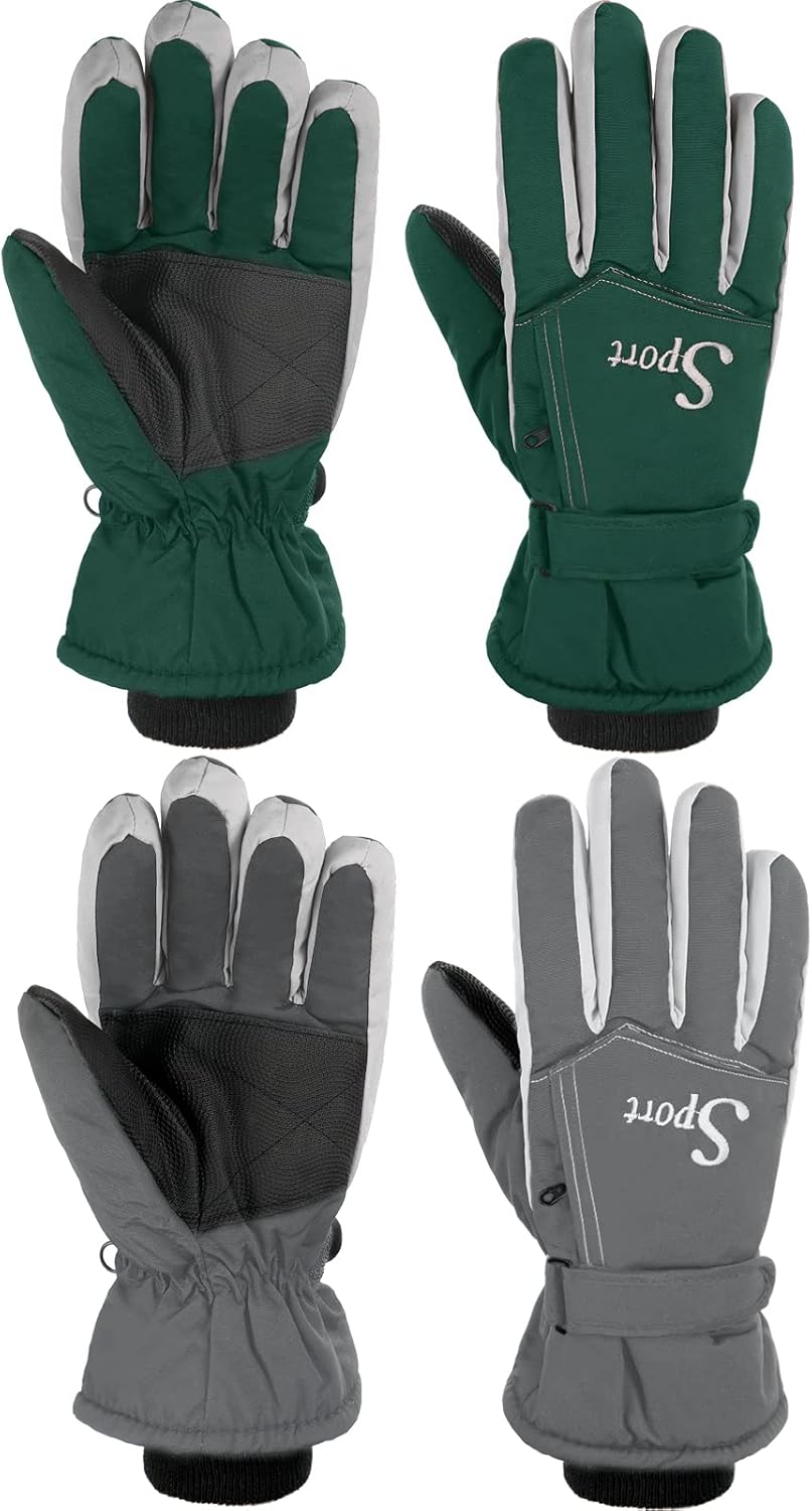 Ultra-Warm Waterproof Ski Gloves by Jeere