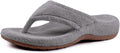 BCSTUDIO Women's Flip Flop Slippers with Arch Support - Cozy