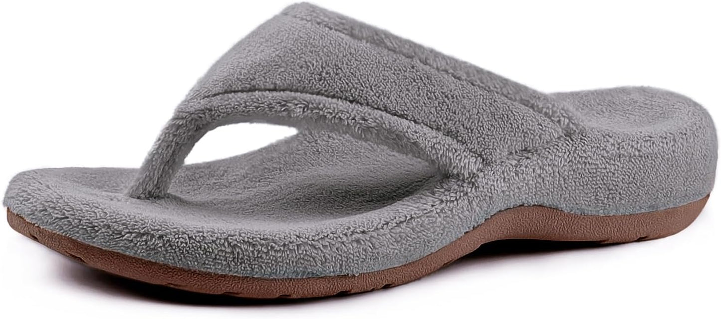BCSTUDIO Women's Flip Flop Slippers with Arch Support Comfort