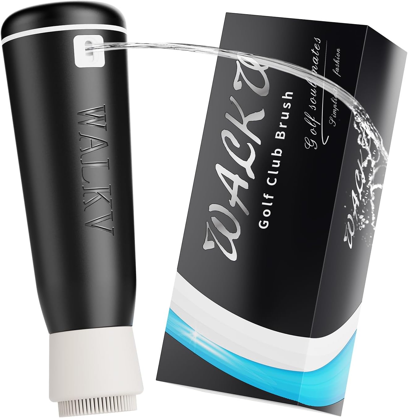 Water-Spray Golf Club Brush - Clean with Ease!