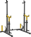 K KiNGKANG Adjustable Squat Rack for Home Gym Fitness Workouts
