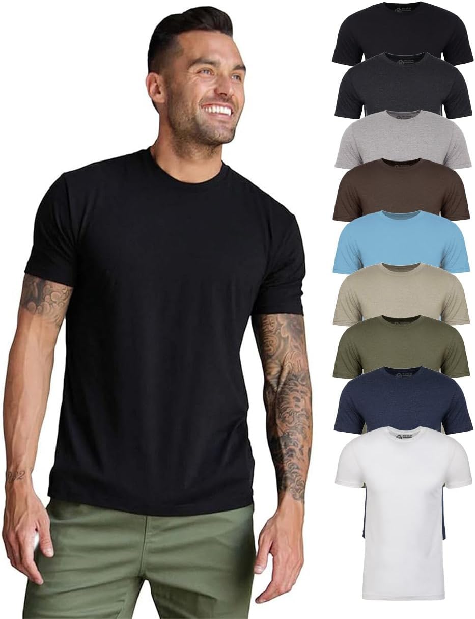 Athletic Fit Men's T-Shirts for Comfort and Style in Any Setting