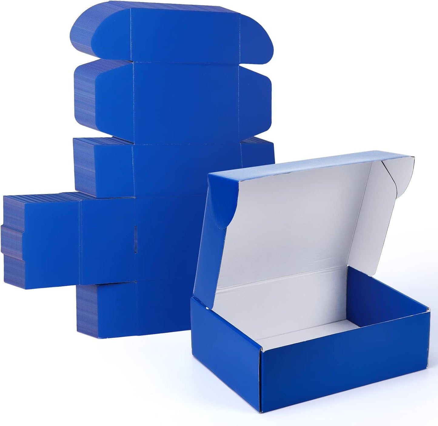 PHAREGE Gift Shipping Boxes Bulk 20 Pack Blue for Small Business