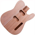 Electric Guitar Body Mahogany Unfinished HH Style - DIY Replacement