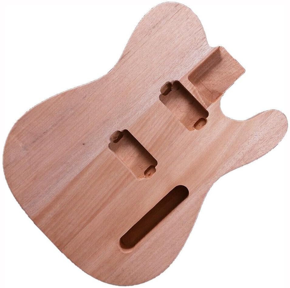 Premium Unfinished Mahogany Guitar Body for DIY HH Style Upgrade