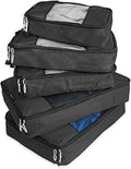 TravelWise Packing Cube System - Durable 5 Piece Weekender Plus Set