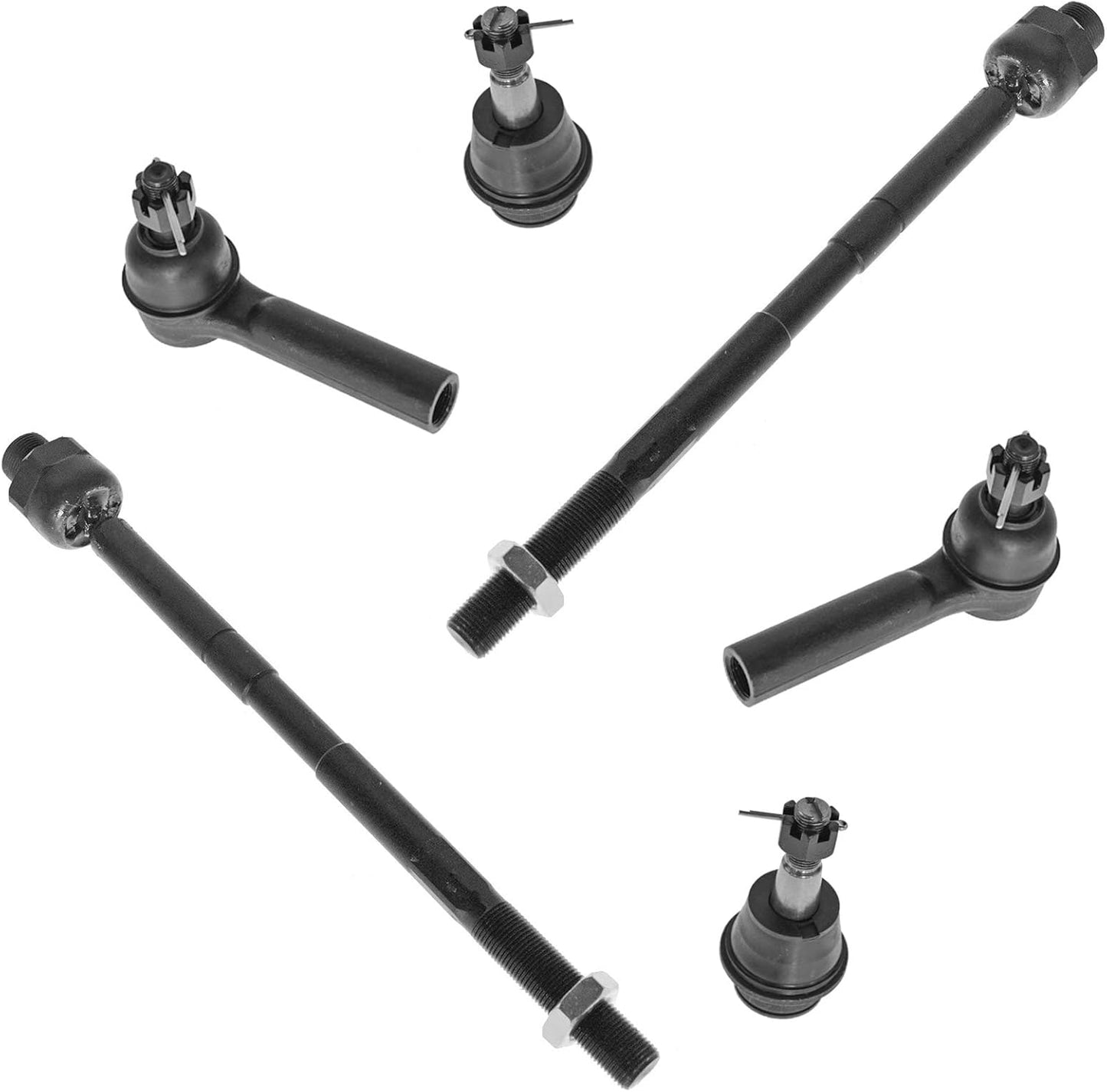 TRQ Front Steering & Suspension Kit for 2002-2005 Dodge Ram 1500