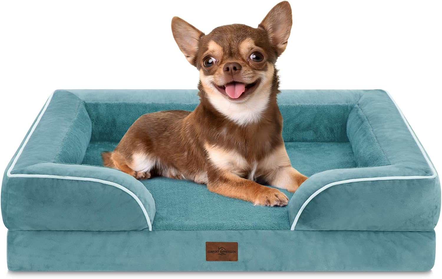 Comfort Expression Small Dog Beds Waterproof Orthopedic Foam Sofa
