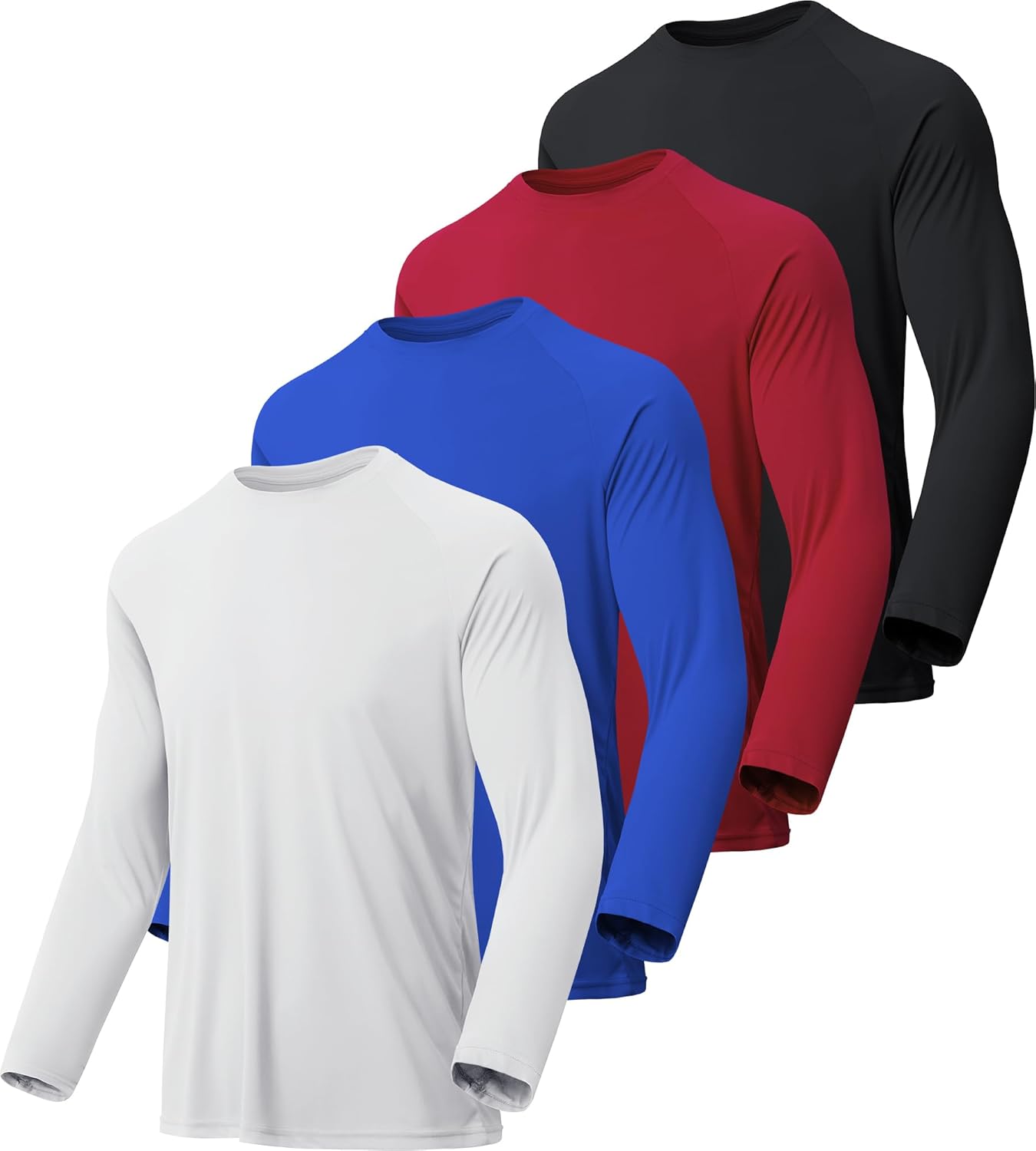 MLYENX Long Sleeve Shirts for Men with UPF 50+ Sun Protection