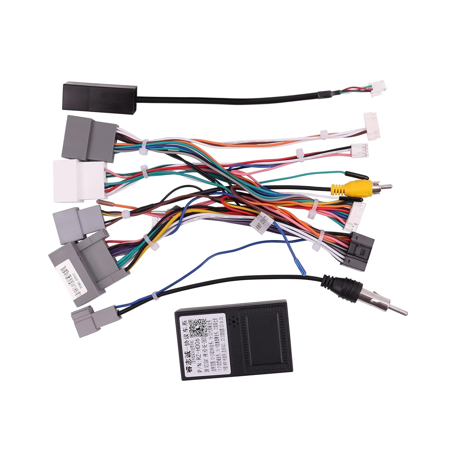 16PIN Car Radio Wire Harness with Canbus Adapter for Honda